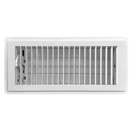 Metal ceiling vent 3x10 white