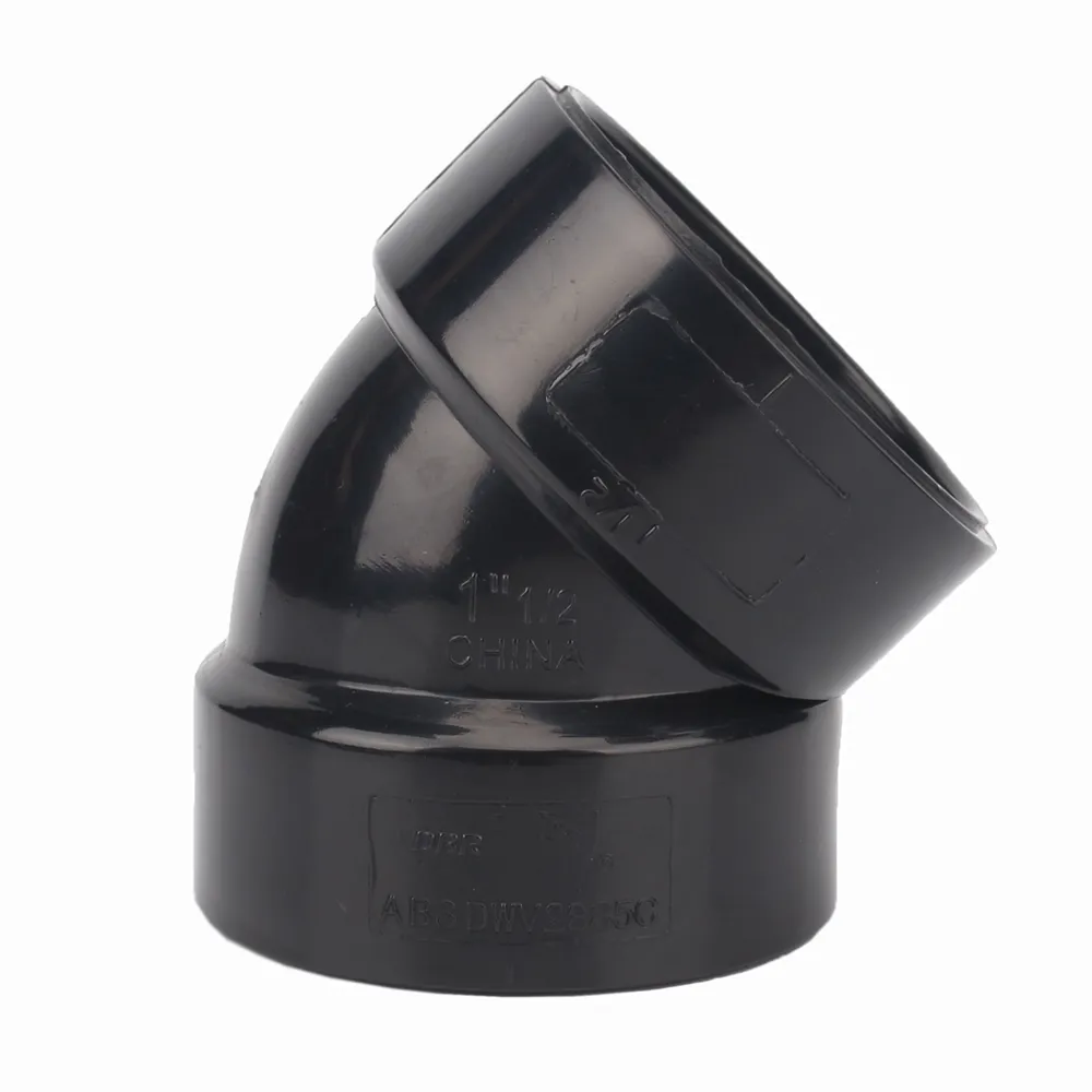 ABS 2 inch 45 Elbow black