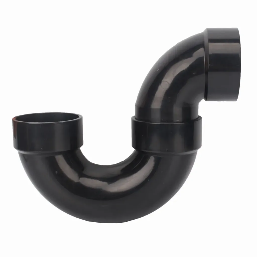ABS 1.5 inch ptrap solid black