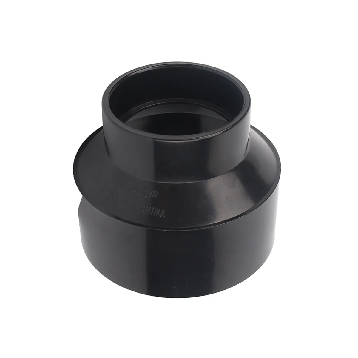 ABS 3 inch x 1.5 inch reducer coupling black
