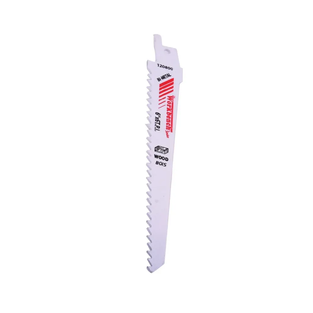 2PK Reciprocating Saw Blade 6in 6T Bi Metal HSS