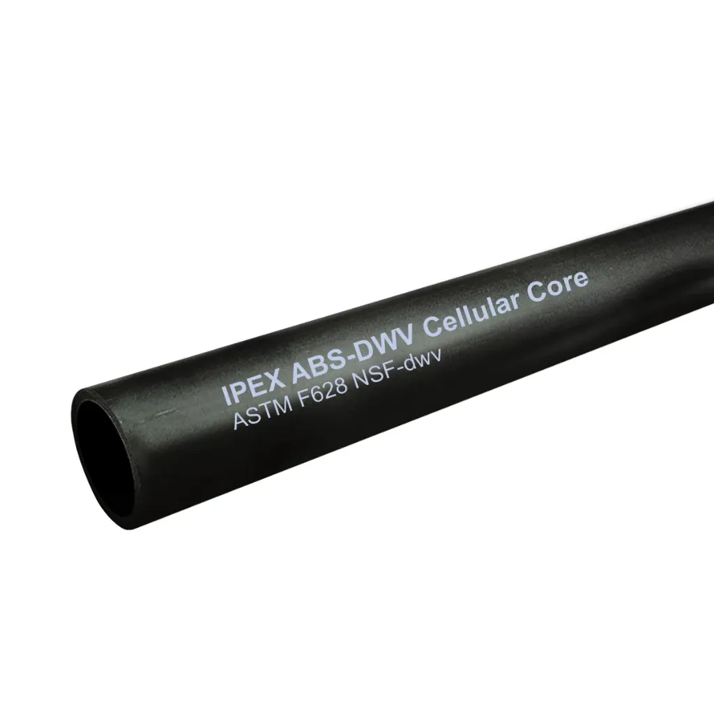 ABS Pipe Cellular 1.5 in x 12ft Black