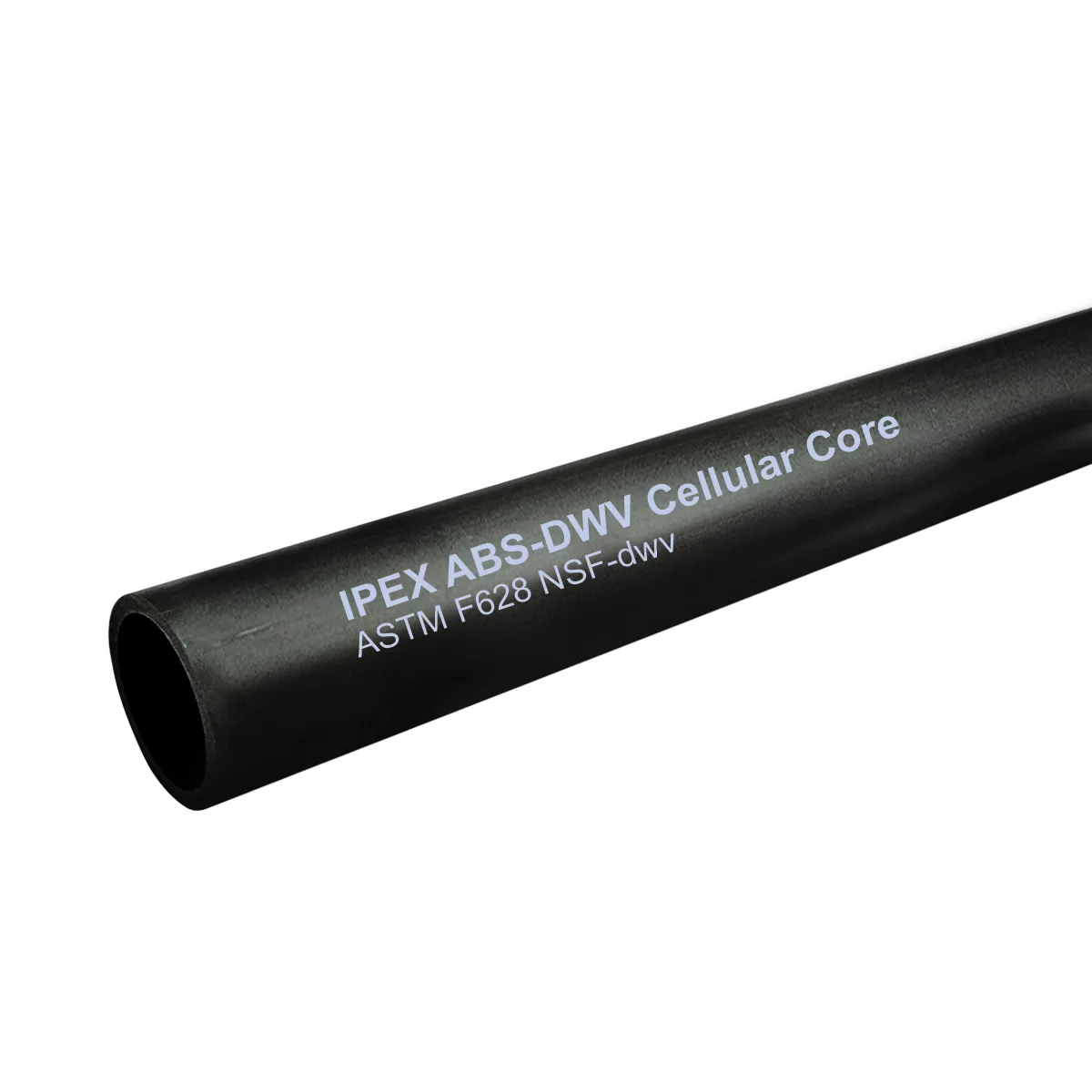 ABS Pipe Cellular 2in x 12ft Black