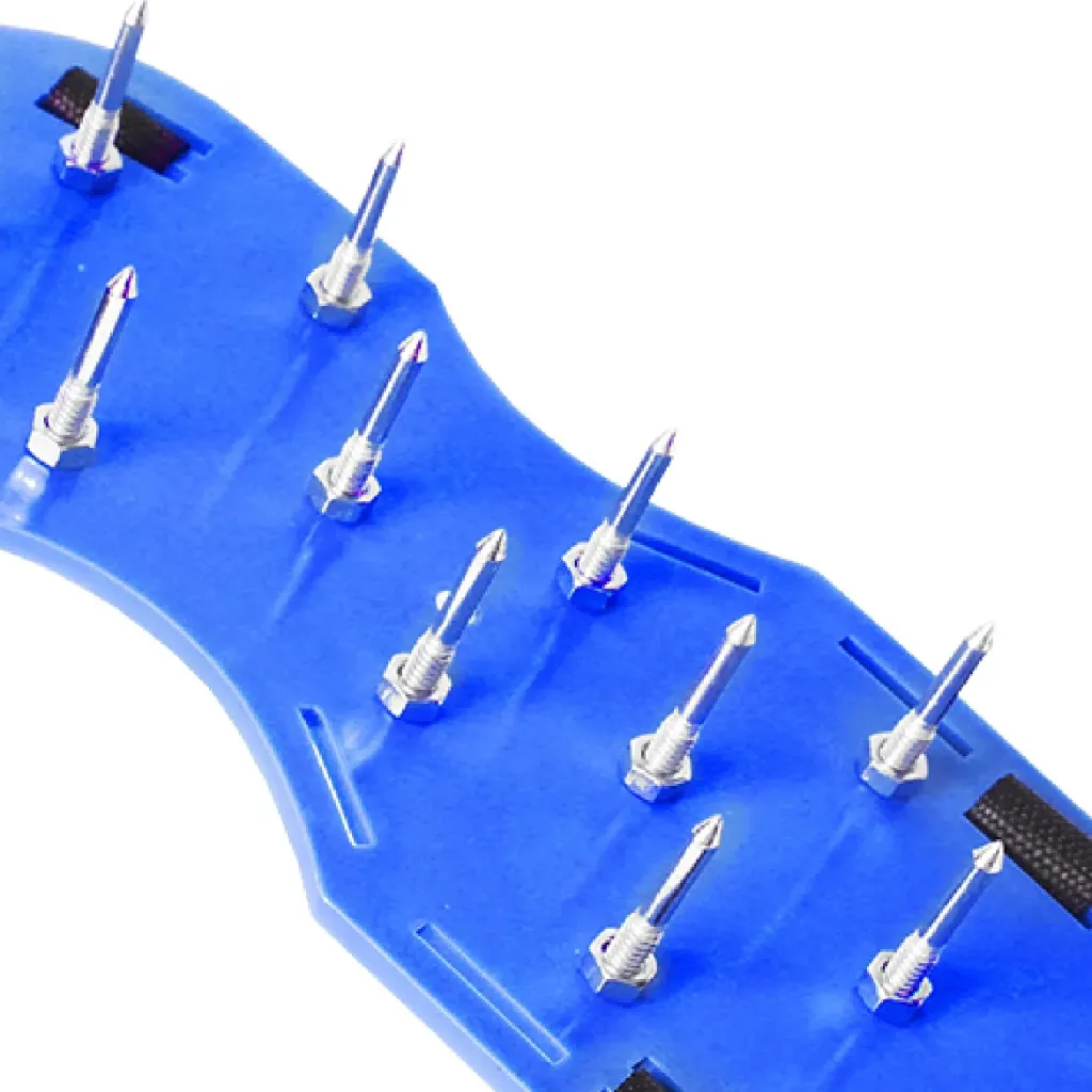 1Pr 1in Steel Spikes Shoes For Epoxy Cement Floor Coatings