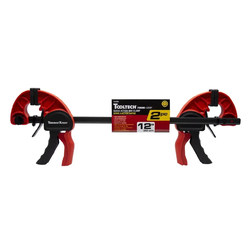 2PC Quick Action Bar Clamp 12in 30cm