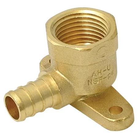 1/2 inch Pex Brass Drop Ear Elbow per pc