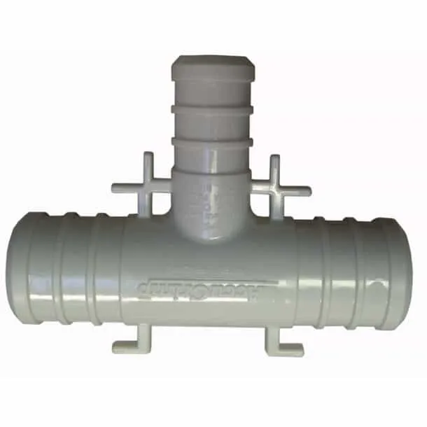3/4 x 3/4 x 1/2 pex tee