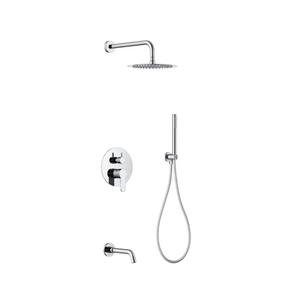 CM 8038 PC 3 Point shower set