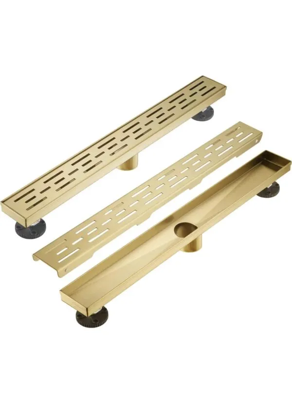 Linear drain gold 48 in