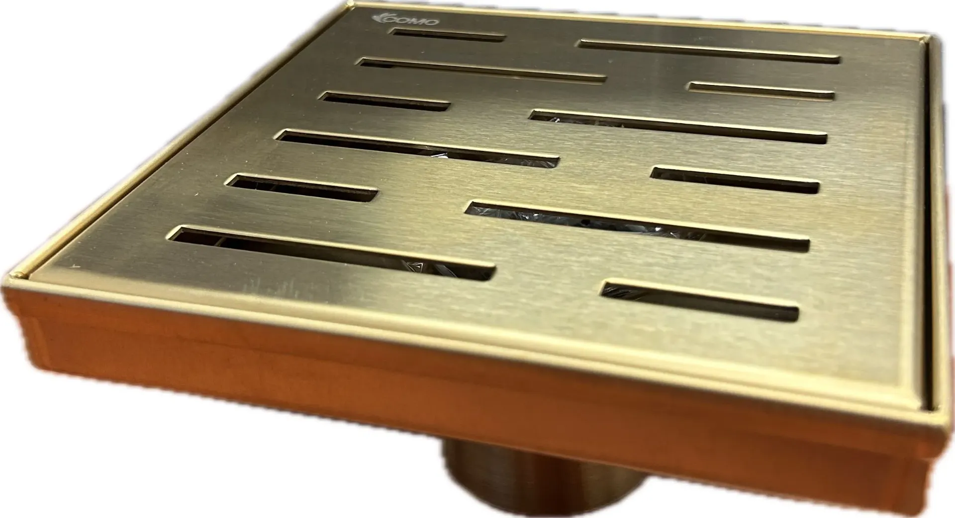 Linear drain gold 6x6
