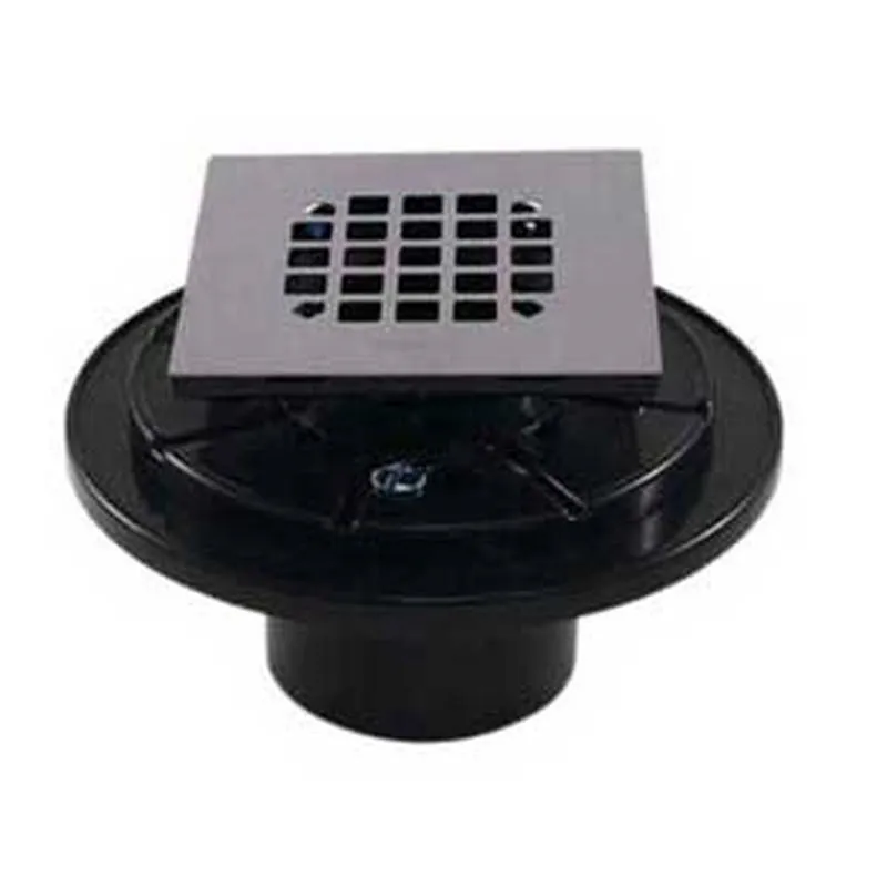 ABS Square Shower Drain Chrome