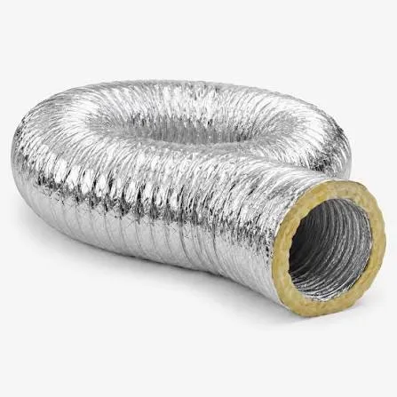 4" Insulated Flex 25ft HVAC