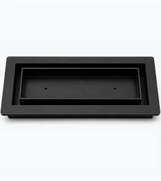 Metal tile in Vent 4x10 Black