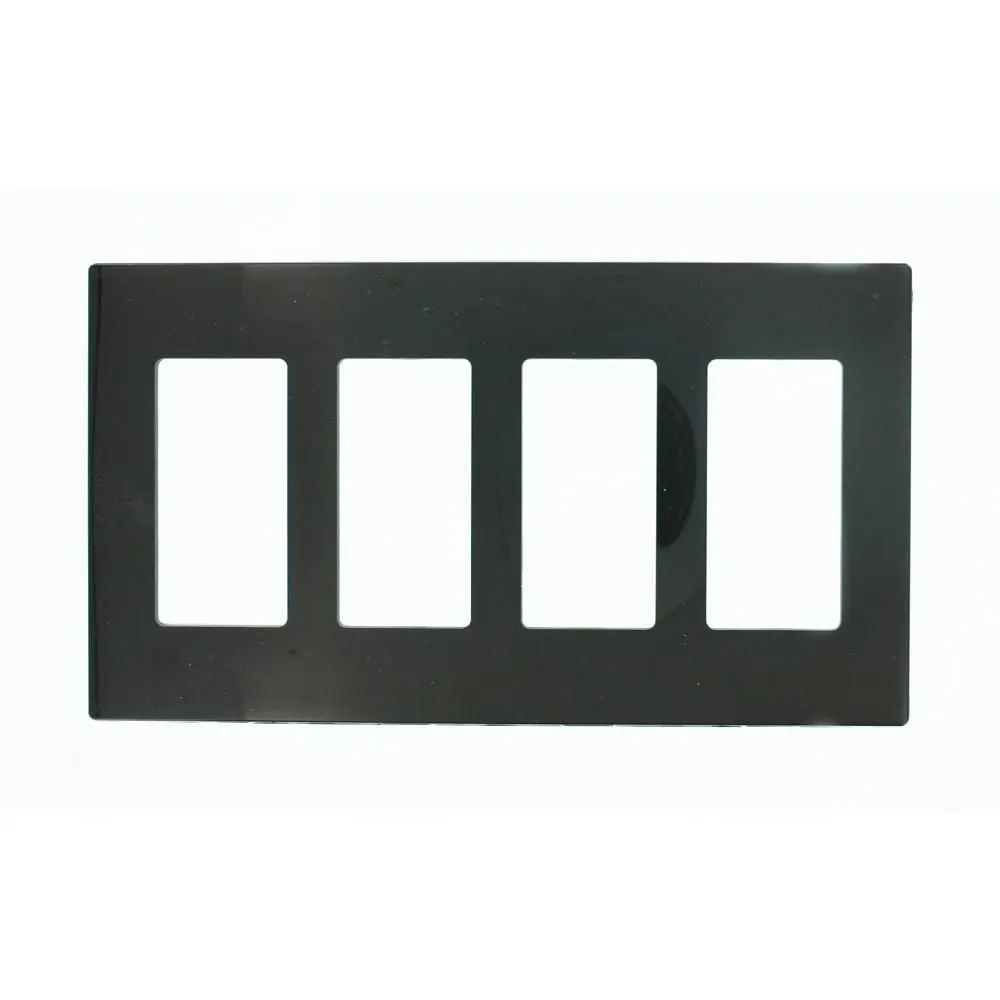 4 Gang screwless plate white PJS264W