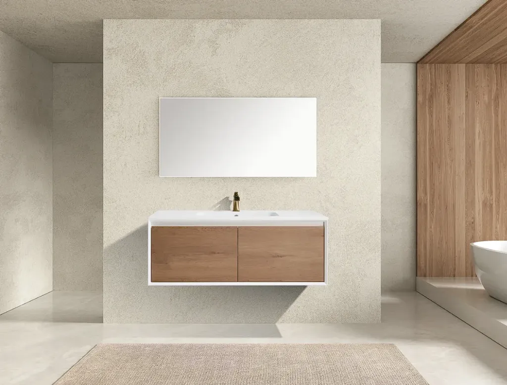 48 single sink Dove White Floating Vanity