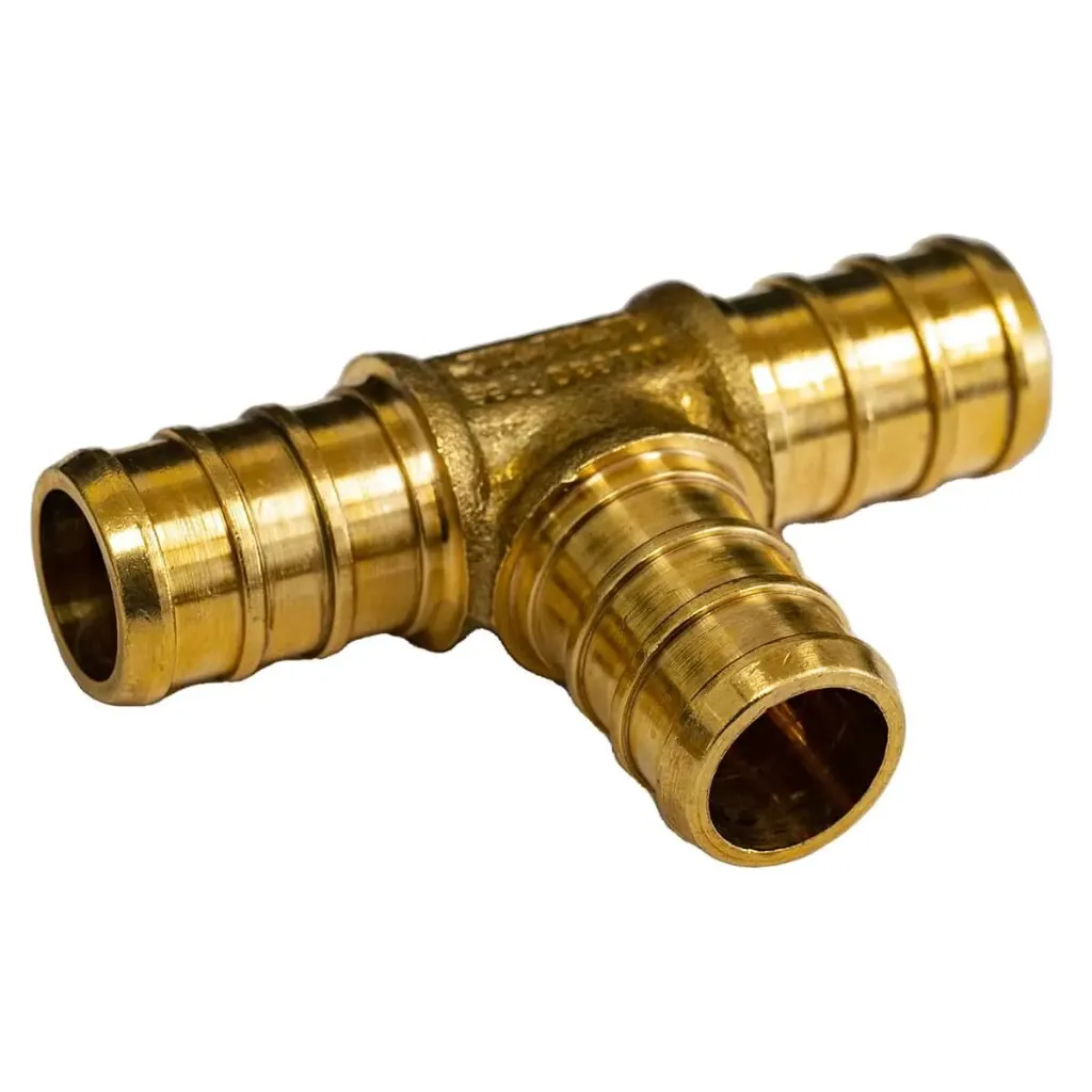 Brass Pex Tee 1/2 inch