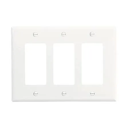 3 Gang Plate white PJ263W