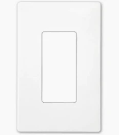 1 Gang screwless plate white PJS26W