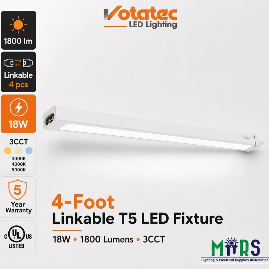 Votatec T5 linkable slim light 0.5ft 3cct