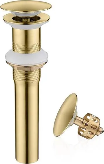 Vessel drain gold