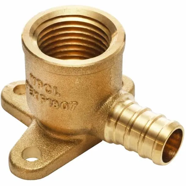 3/4 inch FPT x 3/4 inch Pex Brass Elbow