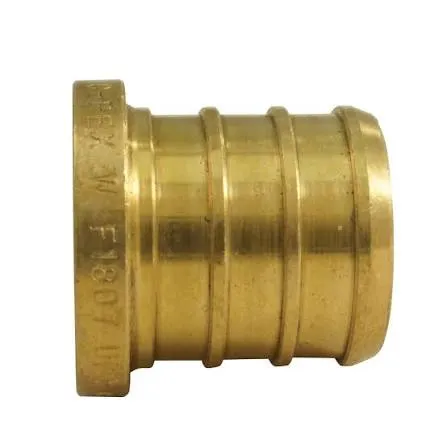 3/4 inch End Cap Pex Brass