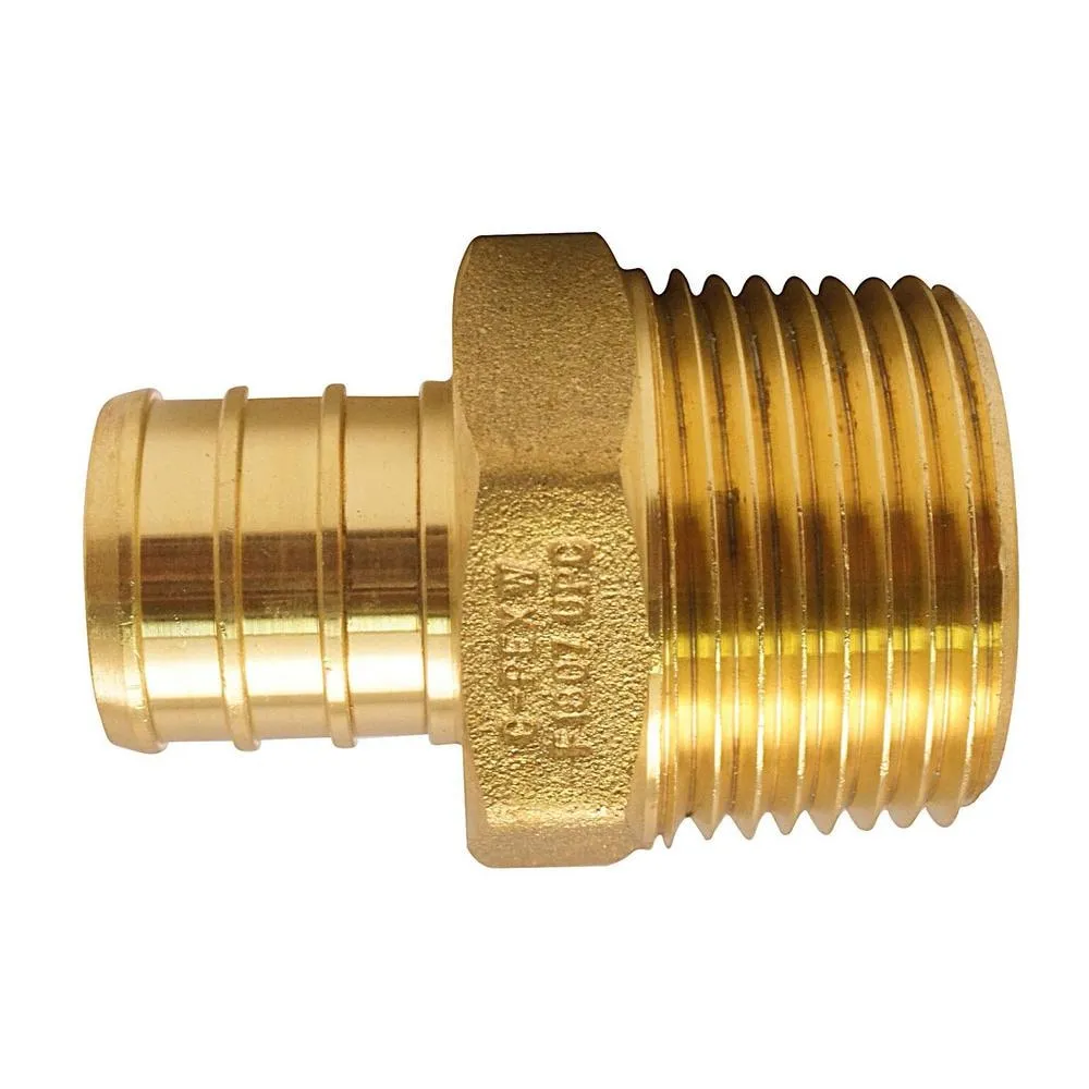 3/4 inch MPT Pex Adapter