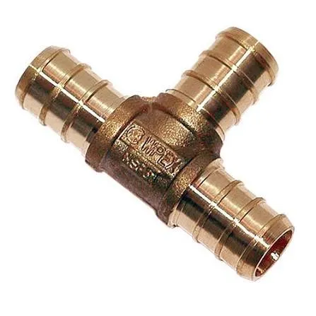 1/2 inch Comp x 1/2 inch Comp x 1/2 inch Pex Tee