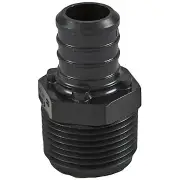 1/2 inch Pex x 1/2 inch MPT Plastic Adapter