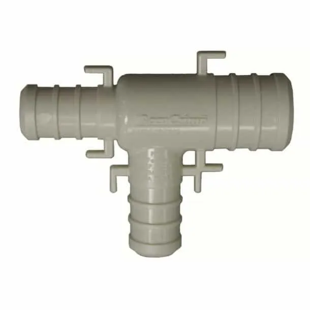 3/4 inch x 1/2 inch x 1/2 pex tee