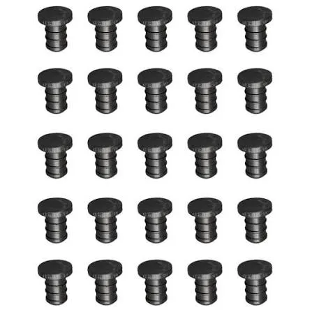 1/2 inch pex stoppers 25pcs