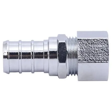 1/2 inch Pex x 3/8 inch Compress Coupling