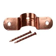 3/4 inch Copper Pipe Strap with Nails