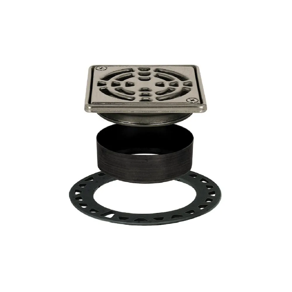 Schluter Kerdi Drain Grate Kit 4 Stn Steel