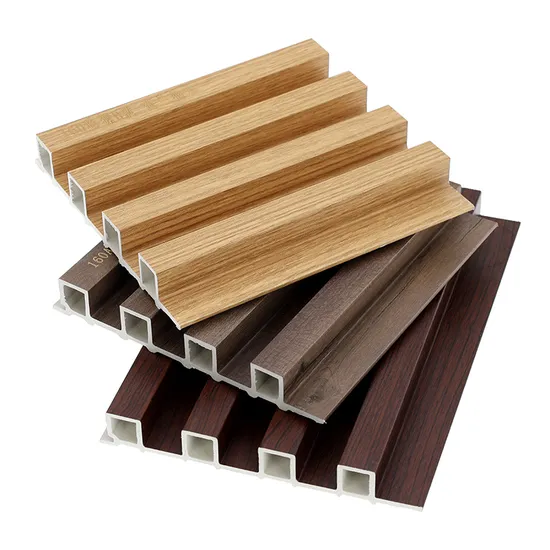 Pvc fluted wall panel 6.5in x 9ft