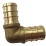 1/2 inch pex brass elbow per pc