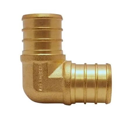 3/4 inch pex brass elbow
