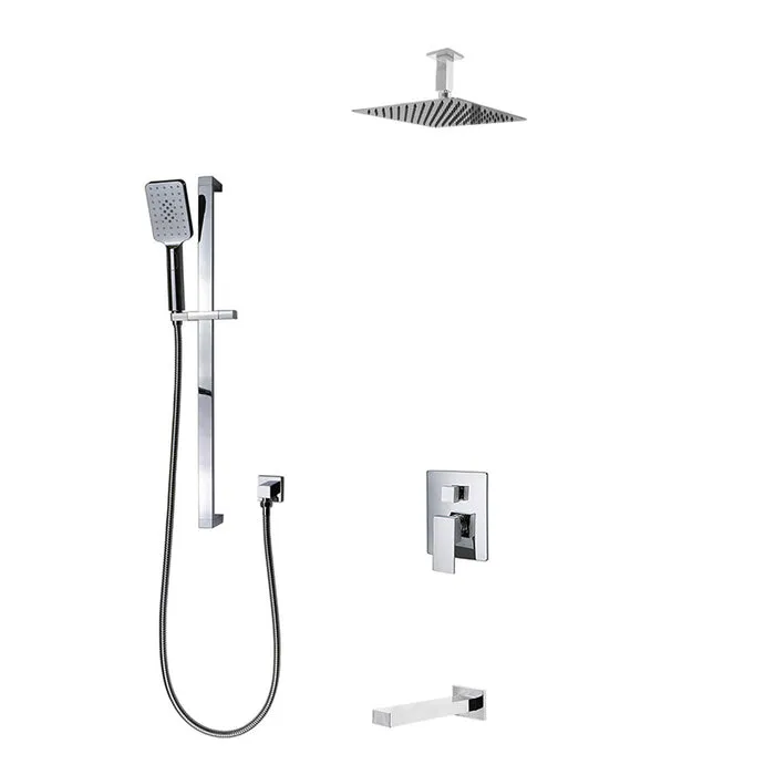 Kodean Madison 3 Way Shower Set Chrome F55123CP-W10ATS