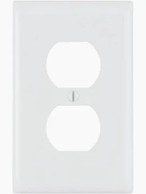 1 gang old style plate plastic 1 pc