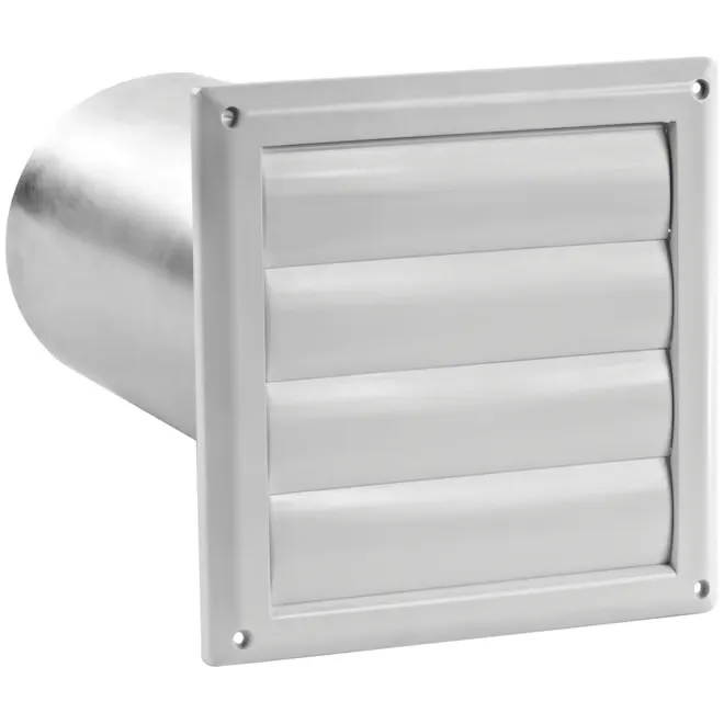 Hvac 6 in exterior vent