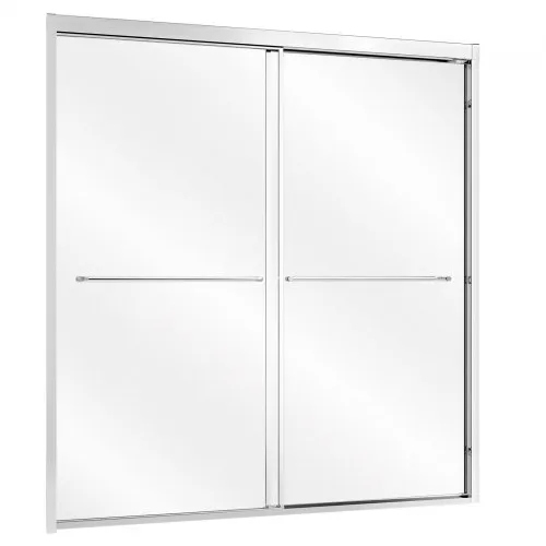 60 x 60 Shower Door Chrome Framed