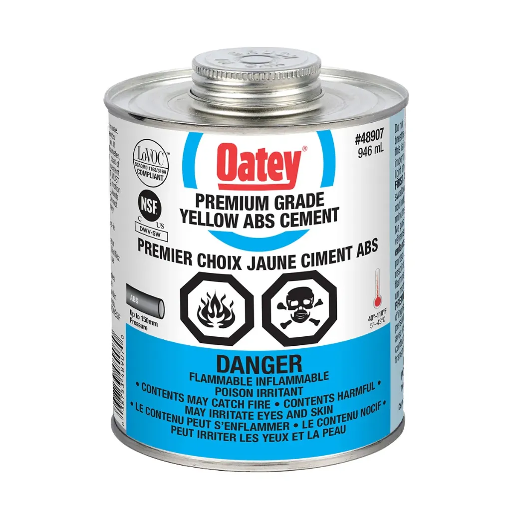ABS Glue 946ml Yellow