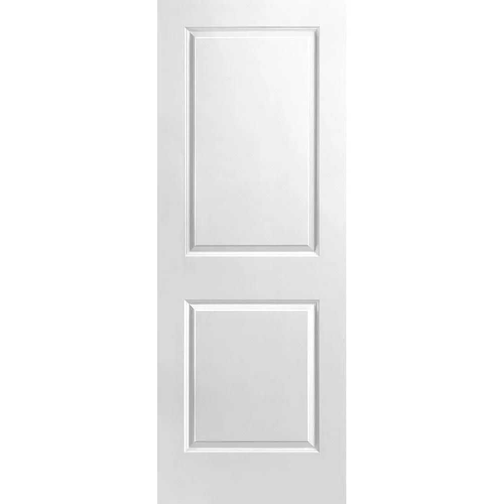 24 inch door 2 panel square smooth