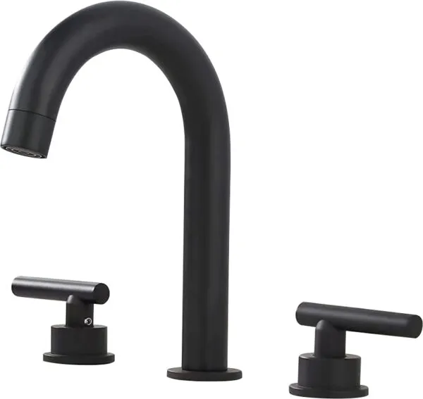 CM 01215 MB 3 Hole vanity faucet